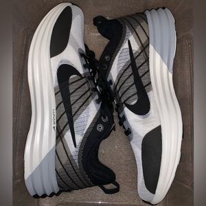 Brand New Nike Lunar Roam Smoke Grey and White/Black Athletic Shoes